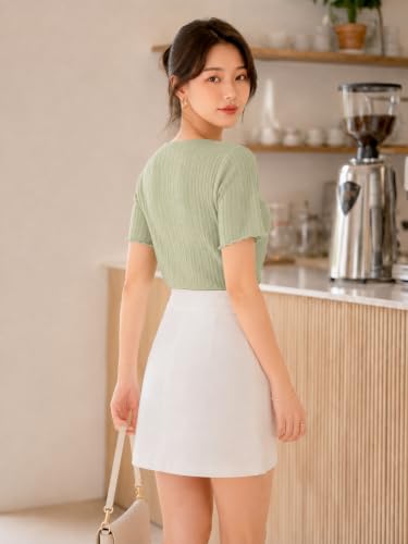 Image of Leriya Fashion Women Tops for Woman Half Sleeve | Top for Women Regular Fit Poly Cotton Round Neck | Ladies Tops | Casual Summer Top for Daily Office Wear