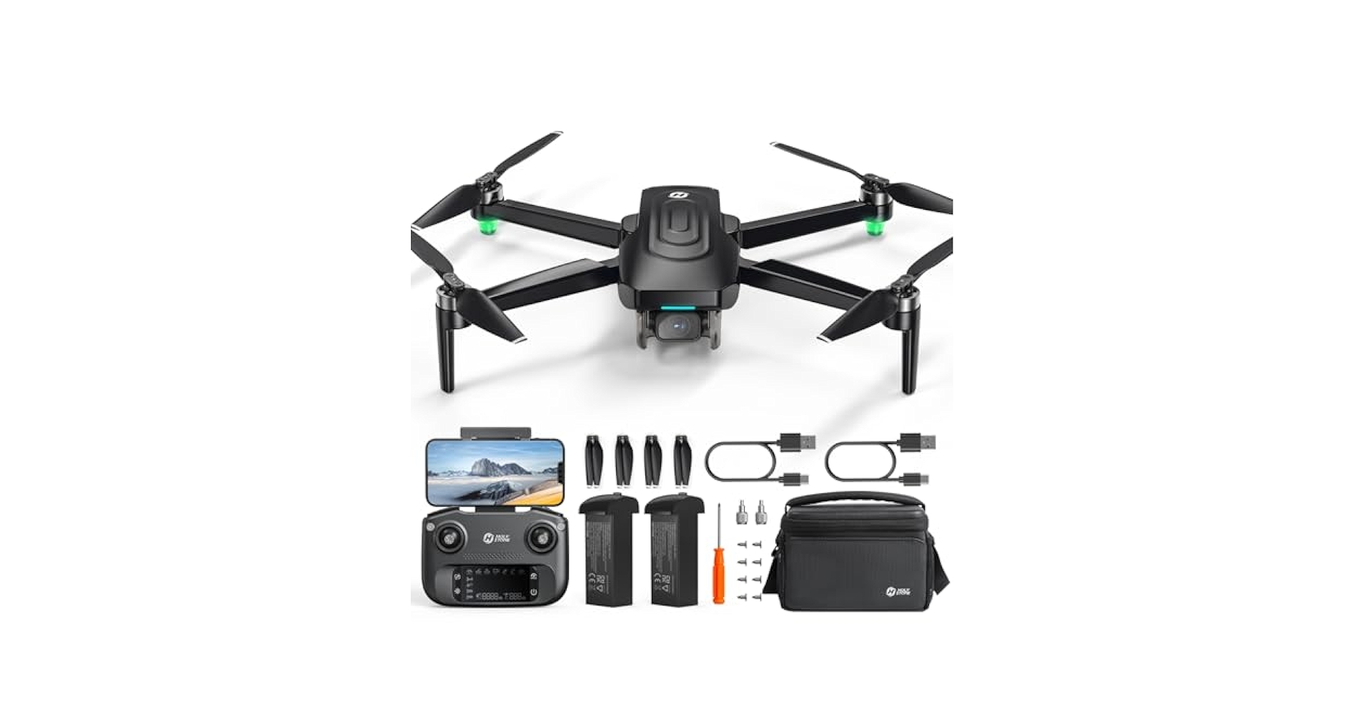 Amazon.com: Holy Stone GPS Drone With 4K EIS Camera For