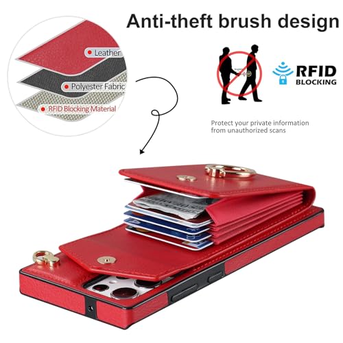 Étui en cuir PU pour Samsung S24 Plus avec blocage RFID haut de gamme - 4
