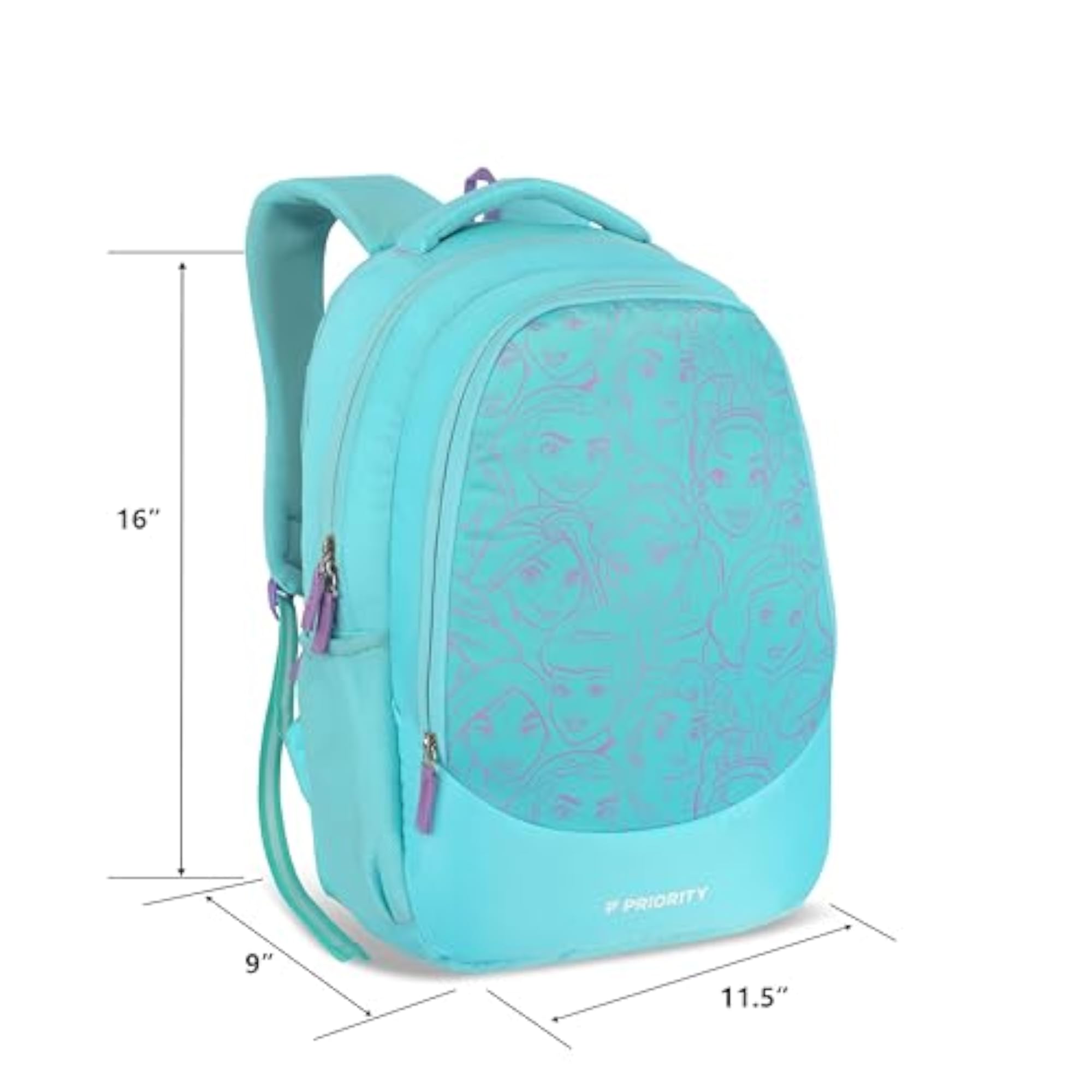 16 Inch Fantasia Backpack for Kids, Blue