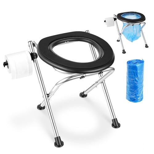 VEVOR Portable Folding Camping Toilet