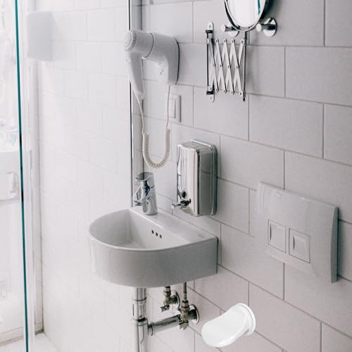 Reposapiés para baño con ventosa Alasum de plástico resistente 5