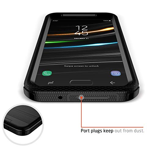 J3 2018 Case, Cinocase J3 Emerge 2018 Case / J3 Achieve/Express Prime 3 / Amp Prime 3 / J3V J3 V 3Rd Gen / J3 Star Case Heavy Duty Protective Bumper Shockproof For Samsung Galaxy J3 2018 Black #TOP3