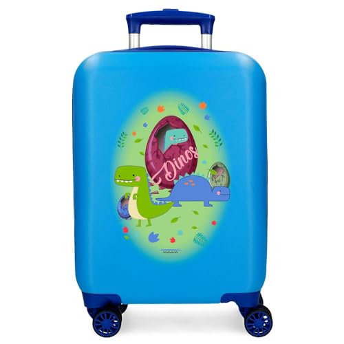 Movom Dinos Maleta De Cabina Azul 33x50x20 Cms Rígida Abs Cierre De Combinación Lateral 28,4l 2 Kgs 4 Ruedas Dobles Equipaje Mano Movom Dinos Maleta De Cabina Azul 33x50x20 Cms Rígida Abs Cierre De Combinación Lateral 28,4l 2 Kgs 4 Ruedas Dobles Equipaje Mano