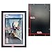 trlry Single Graded Comic Book Frame for Standard CGC Graded Comic Books,Solid Wood Black Moulding