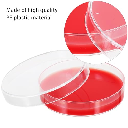 Placas de agar de sangre de 10 unidades y 70mm para análisis clínicos en laboratorios 4