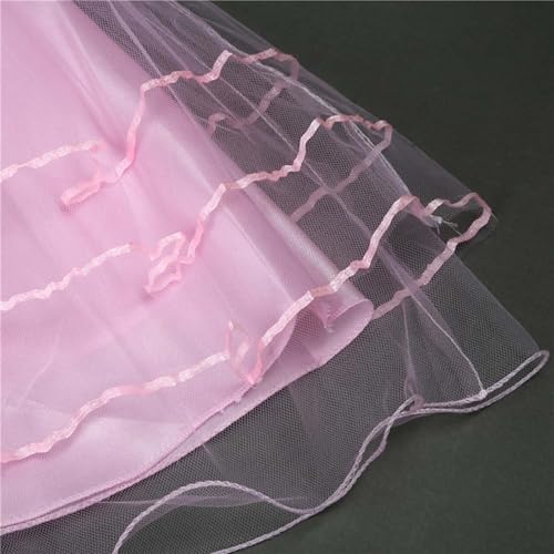 Robe en maille chic et tulle de princesse pour fillette de mode