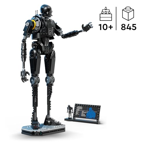LEGO Star Wars : Andor 75434 K 2SO Le Droïde de Sécurité Figurine Articulée Jeu de Construction à Exposer Maquette Collector avec Plaque Cadeau pour Garçon Fille ou Adulte Fan de la Série TV - vue 2
