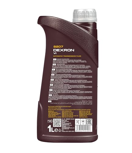 MANNOL 8207 DEXRON VI ATF Fully Synthetic Automatic Transmission fluid DEXRON 6 Gear Oil IMPORTED FROM GERMANY (1)