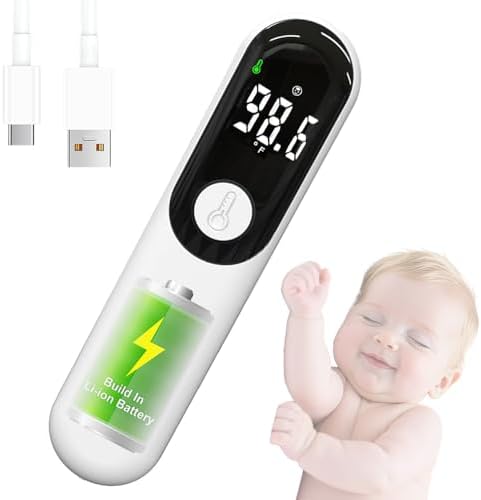 Rechargeable Non-Contact Forehead Thermometer for Adults and Kids, Medical Digital Touchless with Fast Reading​