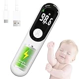 Rechargeable Non-Contact Forehead Thermometer for Adults and Kids, Medical Digital Touchless with Fast Reading​