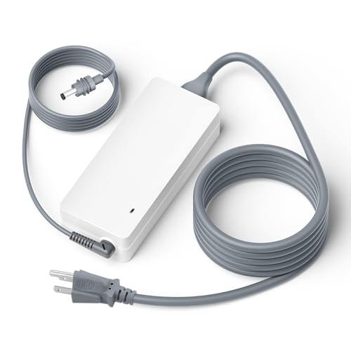 Starlink Gen 3 Power Supply UL Listed Starlink Gen3 Charger Power Cord 100~240V AC to DC 195W Power Adapter Starlink Gen 3 Accessories with 10FT 18AWG Cable Flame-Retardant Shell
