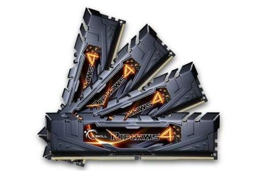 G.Skill 32GB Rip-jaws 4 DDR4 2400MHz PC4-19200 CL15 Quad Channel kit (4x8GB) Black by G.Skill [sAi]
