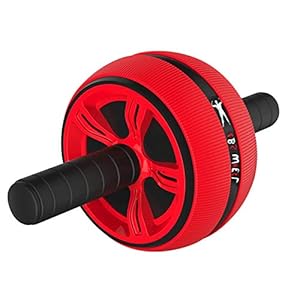 FIT Fitness AB Roller | Rueda grande antideslizante para abdominales, brazos, hombros y espalda. Fortalece entrenando en casa | Fitness Trainer Home ABS Workout