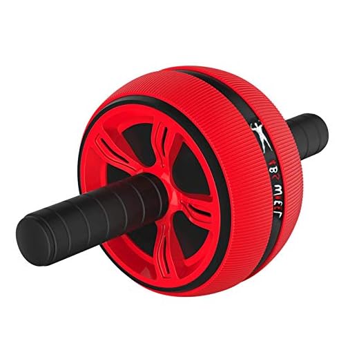 FIT Fitness AB Roller | Ruota Grande Antiscivolo per Addominali, Braccia, Spalle e Schiena. Rafforzati allenandoti a casa | Fitness Trainer Home ABS Workout