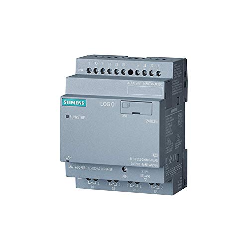 6ED1052-2HB08-0BA0 | SIEMENS Logo! 24RCEO (AC), Logic Module PU/I/O: 24V AC/24V DC/Relay, 8 DI/4 DO