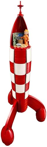 LEGO Ideas Tintin Moon Rocket - Spaceship Model Kit for Adults - Display Set w/ 5 Minifigures & Snowy Dog Figure for DIY Desk Decor - Nostalgic Gift Idea for Comic Book Fans - 21367 - 7