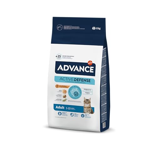 Advance Pienso para Gatos Adultos con Pollo, 6 kg