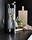 bubliq drink carbonator, Wassersprudler, Mattschwarz, mit Co2-Zylinder und 1 l Flasche, minimalistisches Design, sparkle anything