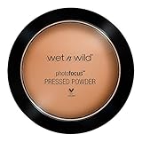 wet n wild Photo Focus Pressed Powder(Packaging may vary), Tan Beige, 7.5 Gram