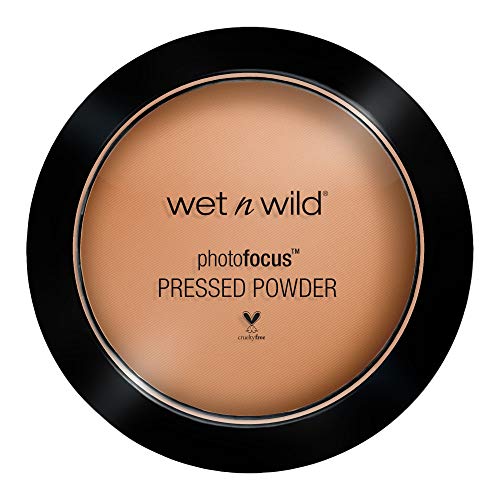 wet n wild Photo Focus Pressed Powder(Packaging may vary), Tan Beige, 7.5 Gram