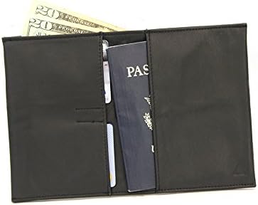 Cartera de viaje RFID más delgada - Negro, Espresso, Cartera Rfid