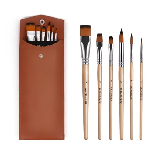 Mansusjx XHM-HB05-WD-6 Travel Watercolor Brushes cover
