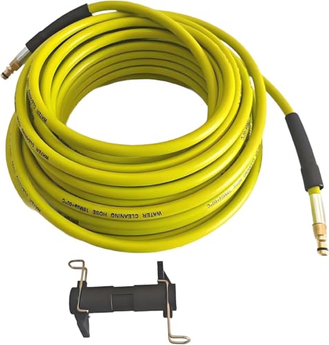  高圧洗浄機 延長ホース 10m Kシリーズ K2 K3 K4 K5 K7 高圧洗浄機 対応パーツ 適用 両端クイックタイプ イエロー 高圧洗浄機 交換用ホース