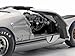 Shelby Collectibles SC404S 1966 Ford GT-40 MK 2 Silver No.7 1-18 Diecast Car Model