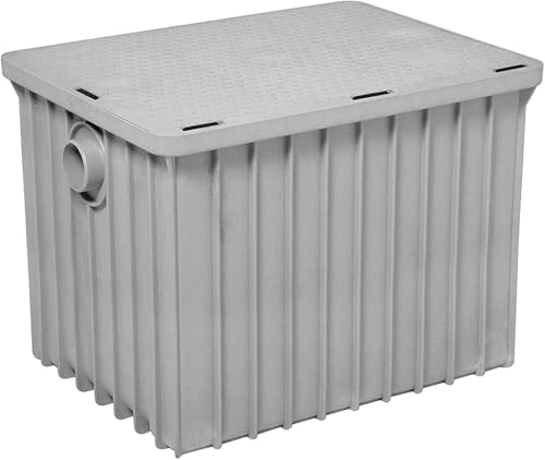 Canplas 3950A03 Thermoplastic Grease Interceptor 50 Gallons per Minute, 100 lb. Grease Capacity