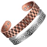 Power Duo Men's Copper Magnetic Bracelets - Recovery and Injury relief now in Duo Gift Pack- Earth Therapy Jewelry