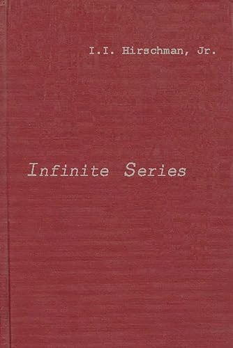 Infinite Series: (Athena Series, Selected Topics in Mathematics)
