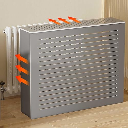 Armoire décorative cache-radiateur en bois pour ranger et habiller
