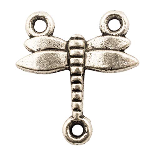 Summer-Ray 100pcs Antique Silver Animal Theme Charm Pendant for Jewelry