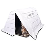 Rig'Em Right Waterfowl Field Bully Bird Hunting Dog Blind - Ultra Quick Setup with no Pins, Hinges or Poles (Snow Camo)