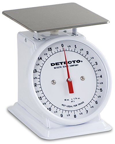 Detecto PT-1 Top Loading Fixed Dial Scale, 5.75