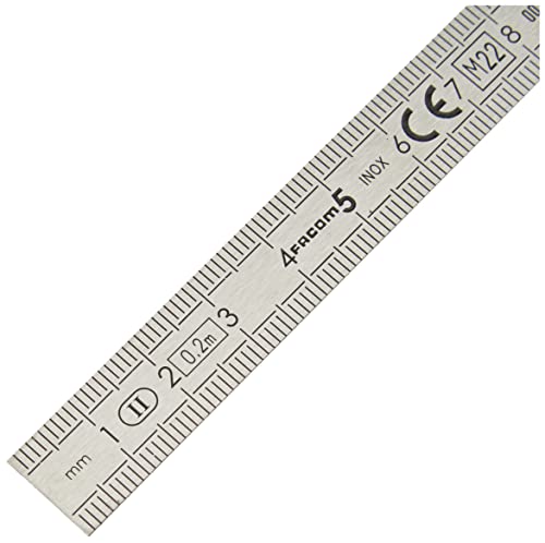 Facom - mod. DELA.1051.200 - Righello metrico, in