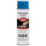 Rust-Oleum 6-Pack of 18 oz 263446 Industrial Choice Blue Inverted Striping Spray Paint