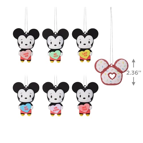 Mickey Mouse déco de Noël miniature légère Hallmark pour branches fragiles - 6