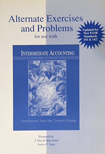 Alternate Exercises and Problems for Use with I... 0072538538 Book Cover