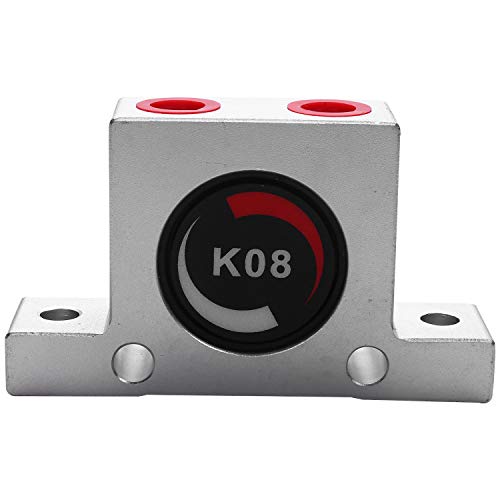 Haudang 1/4 Pneumatic Turbine Vibrators Silent Golden Industrial Vibrator For Hopper Industrial Pneumatic Vibrator Oscillator Ball Type K-8 - Thumbnail 4