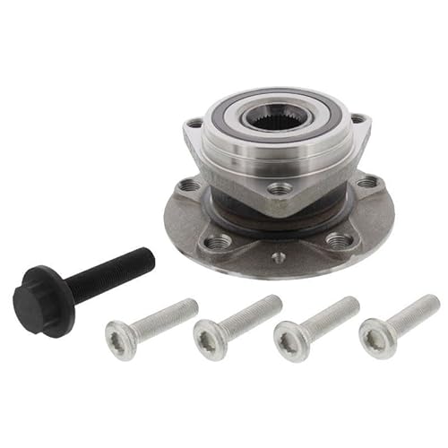 Front Hub Wheel Bearing Kit Compatible With VW Passat (3G) (Years 2014-2019) Left or Right With ABS