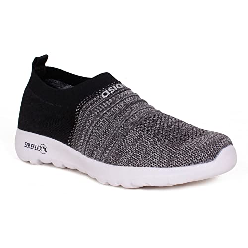 Image of ASIAN Mars-12 Kids Casual Walking Shoes | Lightweight Slip-On Design, Stretch Knit Comfort & Flexible | Ideal