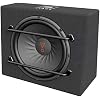 JBL Single 12 Car Audio Subwoofer Sealed Enclosure, Black