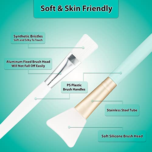 Aztec Secret 1Lb, Original Indian Healing Clay With A Face Mask Mixing Bowl Set, Includes Bentonite Clay Powder, Spatula, Brush, Measuring Spoons, And More #TOP4