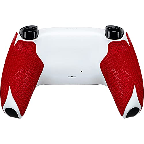 Lizard Skins PS5 Controller Grip – 0.5mm DSP PlayStation 5 Grip - Easy to Install PRE Cut Pieces - 10 Colors (Crimson RED) by Lizard Skins - Used condition - Image 3