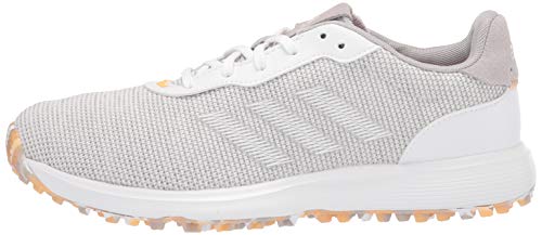 Adidas Mens S2G Golf Shoe, Grey/White/Hazy Orange, 9 Us #TOP7