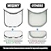WISINY ADQ56656401 Dryer Lint Trap Replacement For Kenmore LG Dryer Lint Filter Replacement Replaces ADQ566564 DLGX3471V DLEX3370W DLGX3371V DLGX3371W DLEX3250W DLE3170W