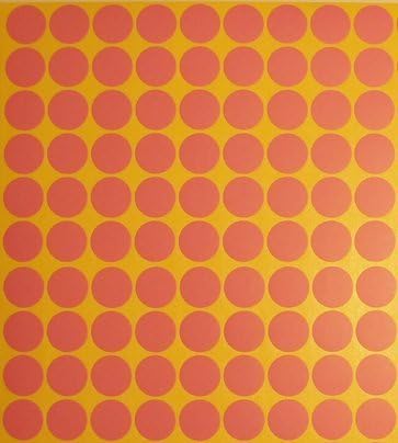 Self-Adhesive Tailors Round Labels, Diameter 13mm, A Pack of 15 Sheets/132 Stickers per Sheet – Purple