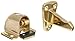 Rockwood 494R.3 Brass Wall Mount Automatic Door Holder with Stop, Polished Clear Coated Finish, 3-3/4" Wall to Door Projection, Includes Fasteners for Use with Solid Wood Doors and Masonry Walls